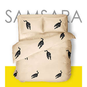 Купить постельное белье с кошками 2 спальное