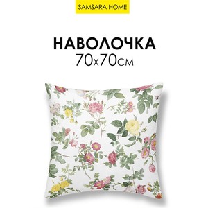 Наволочка 70*70 АНГЛИЙСКАЯ РОЗА